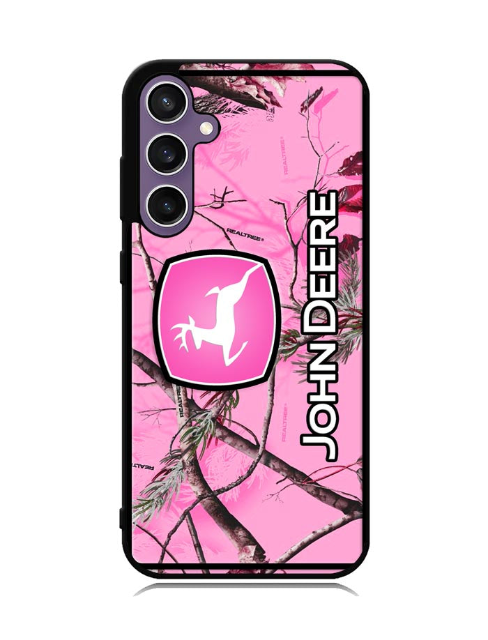 John Deere Pink Camo Samsung Galaxy S23 FE 5G Case
