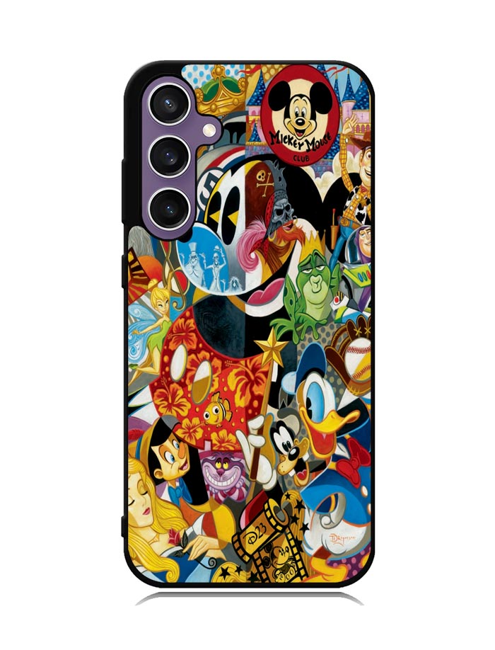 Disney Mickey Mouse Collage Samsung Galaxy S23 FE 5G Case