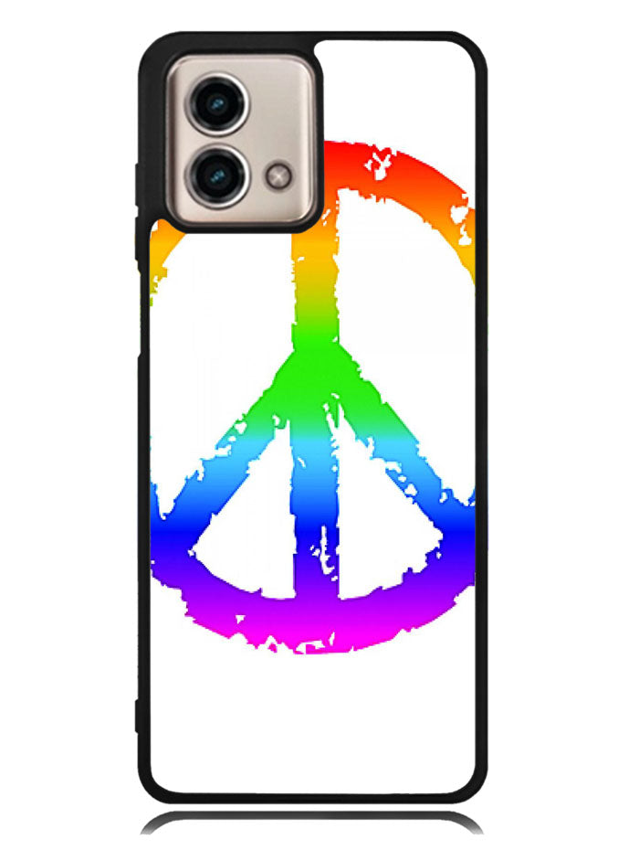 60S Peace Sign Logo Motorola Moto G Stylus 5G 2023 Case