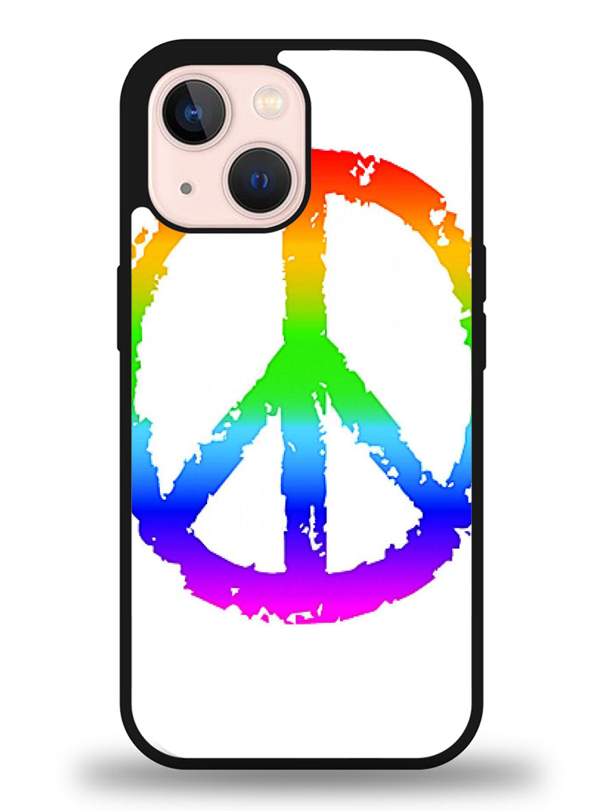 60S Peace Sign Logo iPhone 13 Case