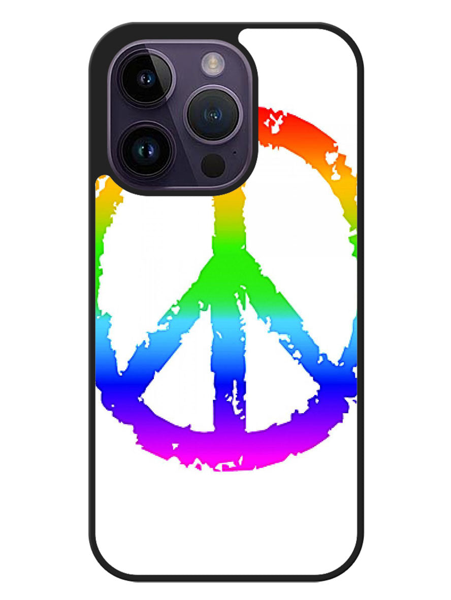 60S Peace Sign Logo iPhone 14 Pro Max Case BLN1932