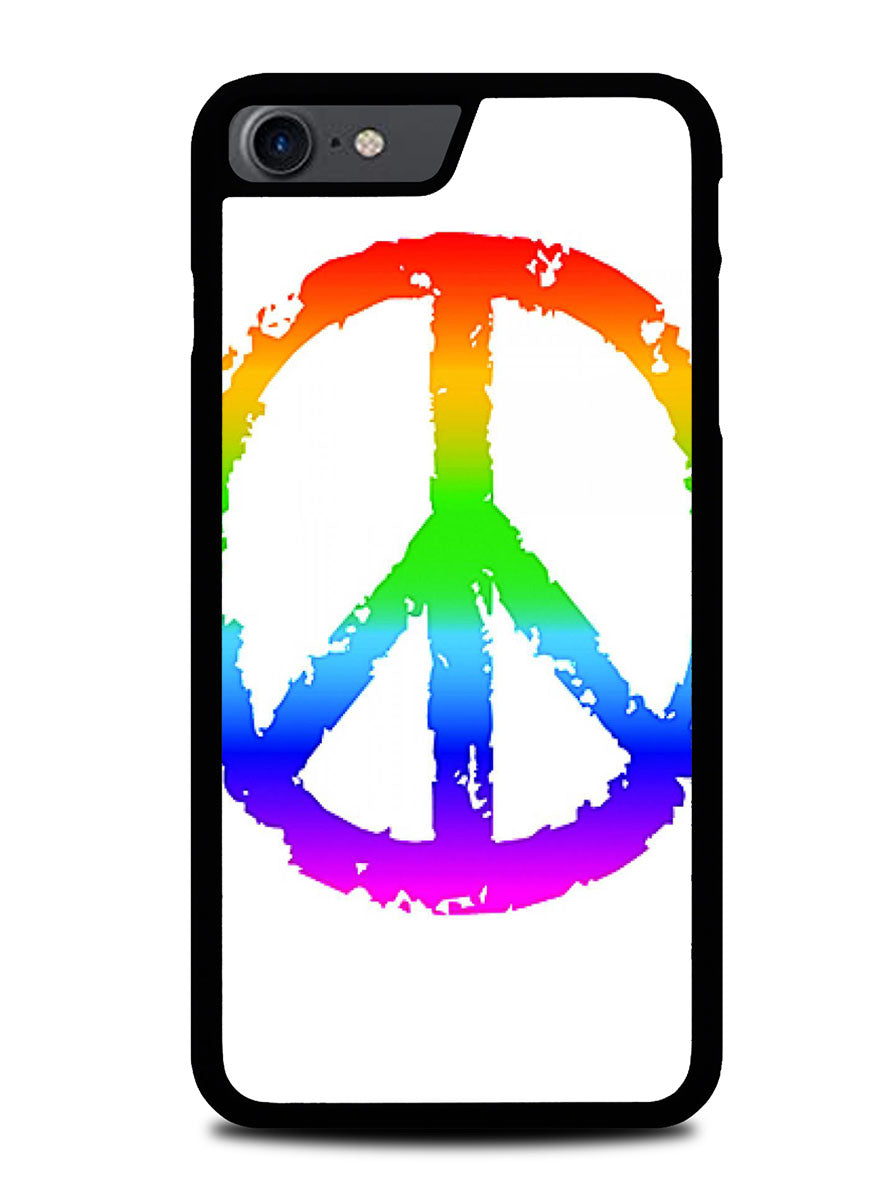 60S Peace Sign Logo iPhone SE 2nd Generation 2020 Case BLN1932