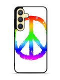 60S Peace Sign Logo Samsung Galaxy S24 Plus 5G , Samsung Galaxy S24+ 5G Case