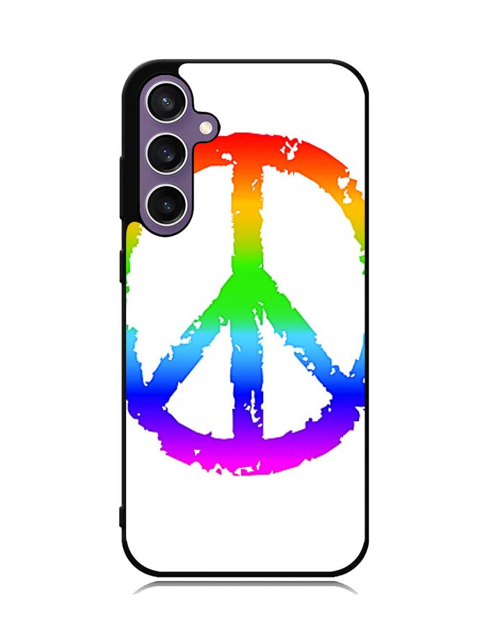 60S Peace Sign Logo Samsung Galaxy S23 FE 5G Case