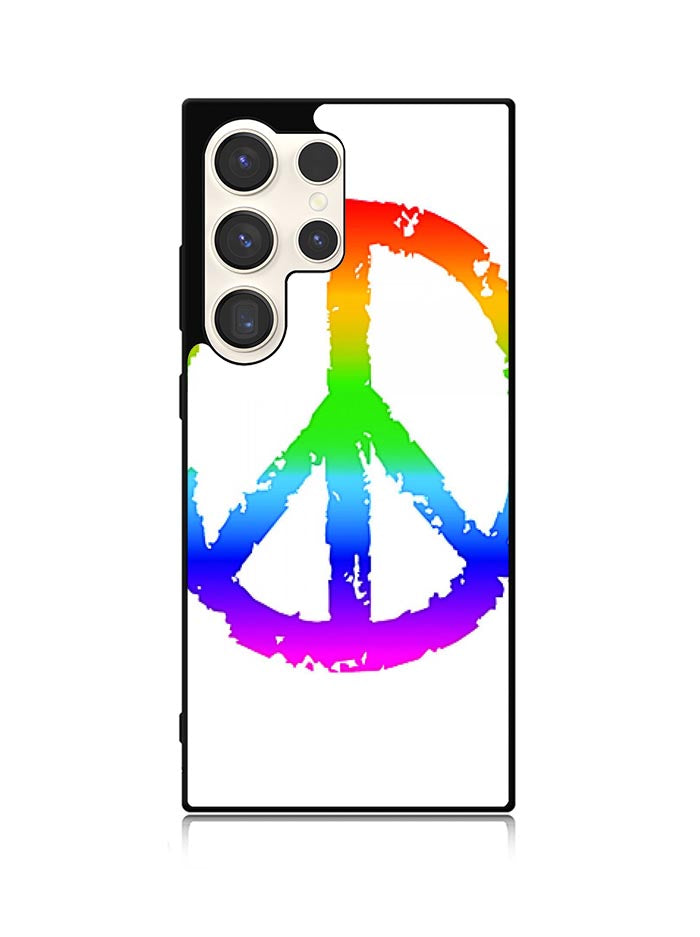 60S Peace Sign Logo Samsung Galaxy S24 Ultra 5G Case