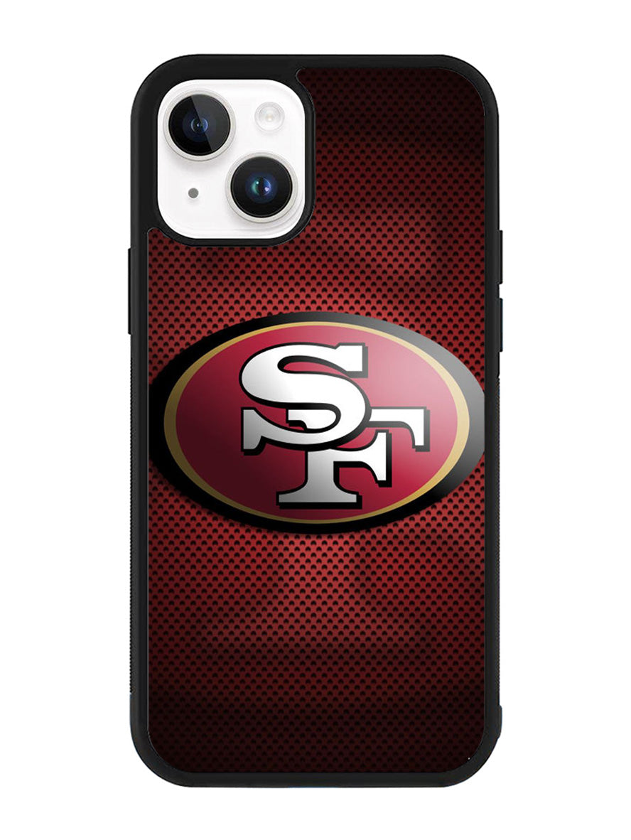 49ers logo iPhone 15 Plus Case BLN3699