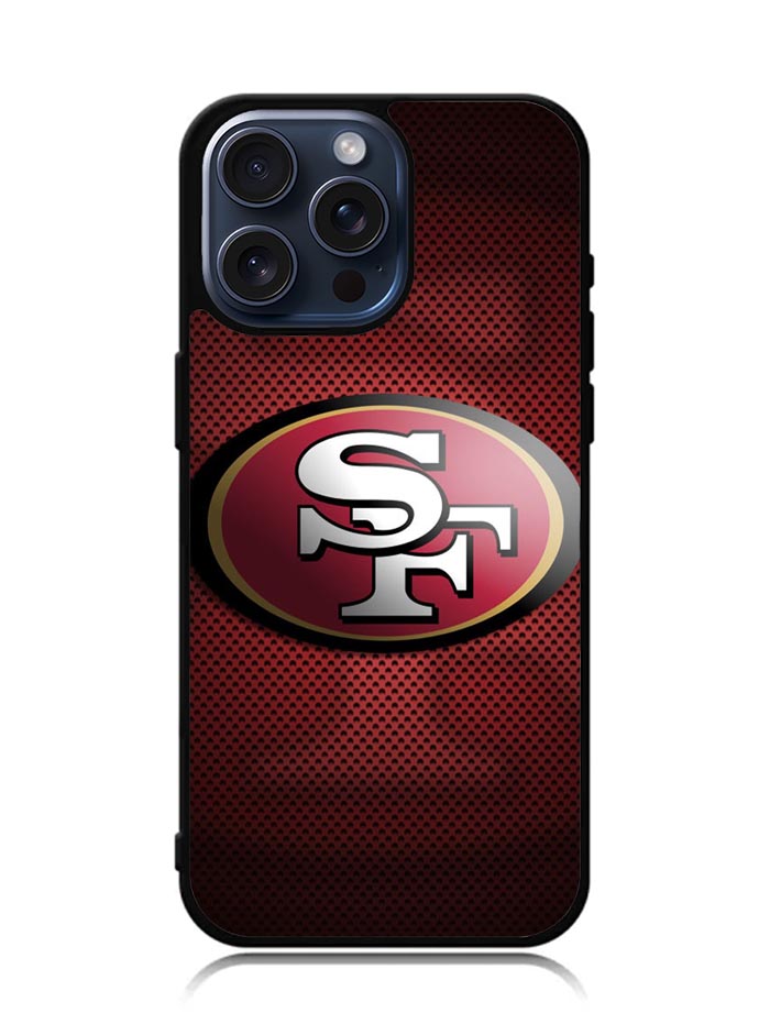 49ers logo iPhone 15 Pro Case BLN3699