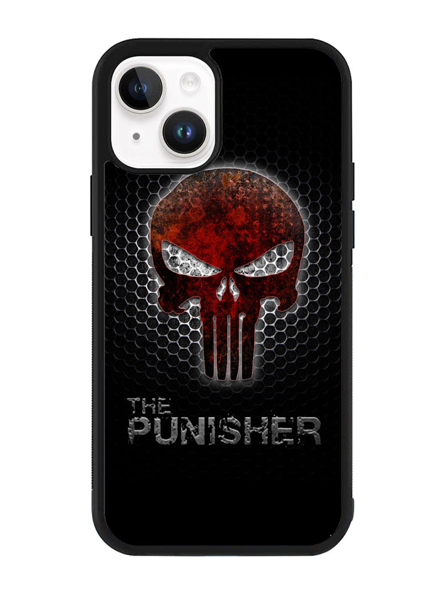 The Punisher Skull Logo iPhone 15 Case BLN1795