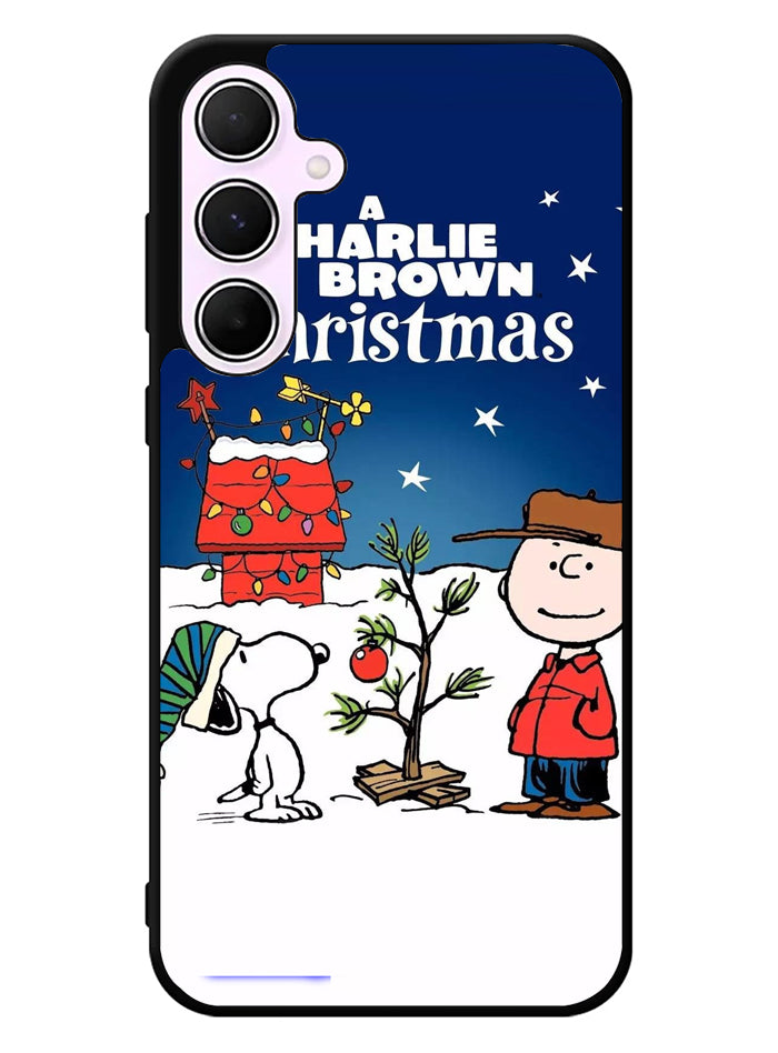 A Charlie Brown Peanuts Christmas Cartoon Samsung Galaxy A35 5G Case