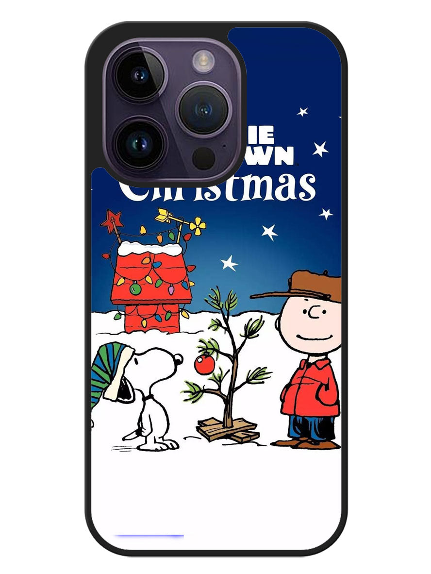 A Charlie Brown Peanuts Christmas Cartoon Google iPhone 14 Pro Max Case BLN1812