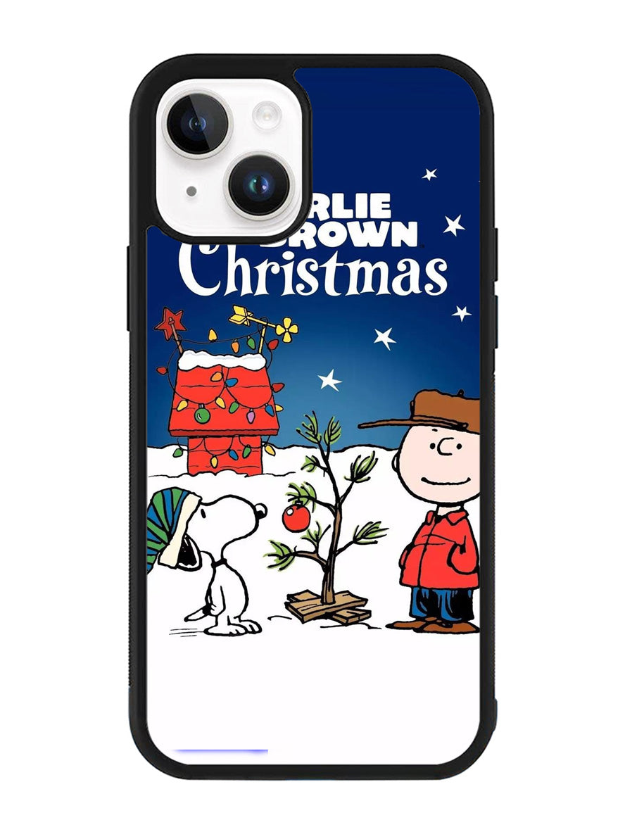 A Charlie Brown Peanuts Christmas Cartoon iPhone 15 Plus Case BLN1812