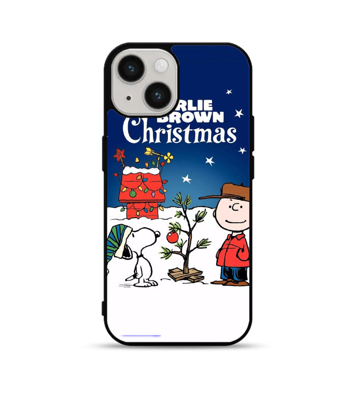 A Charlie Brown Peanuts Christmas Cartoon iPhone 15 Plus Case BLN1812