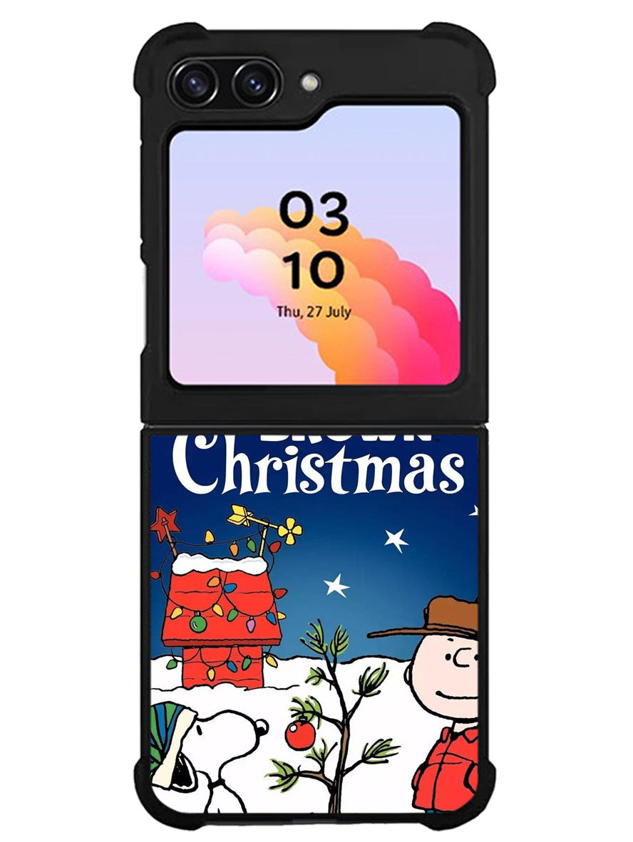 A Charlie Brown Peanuts Christmas Cartoon Samsung Galaxy Z Flip 5 5G 2023 Case