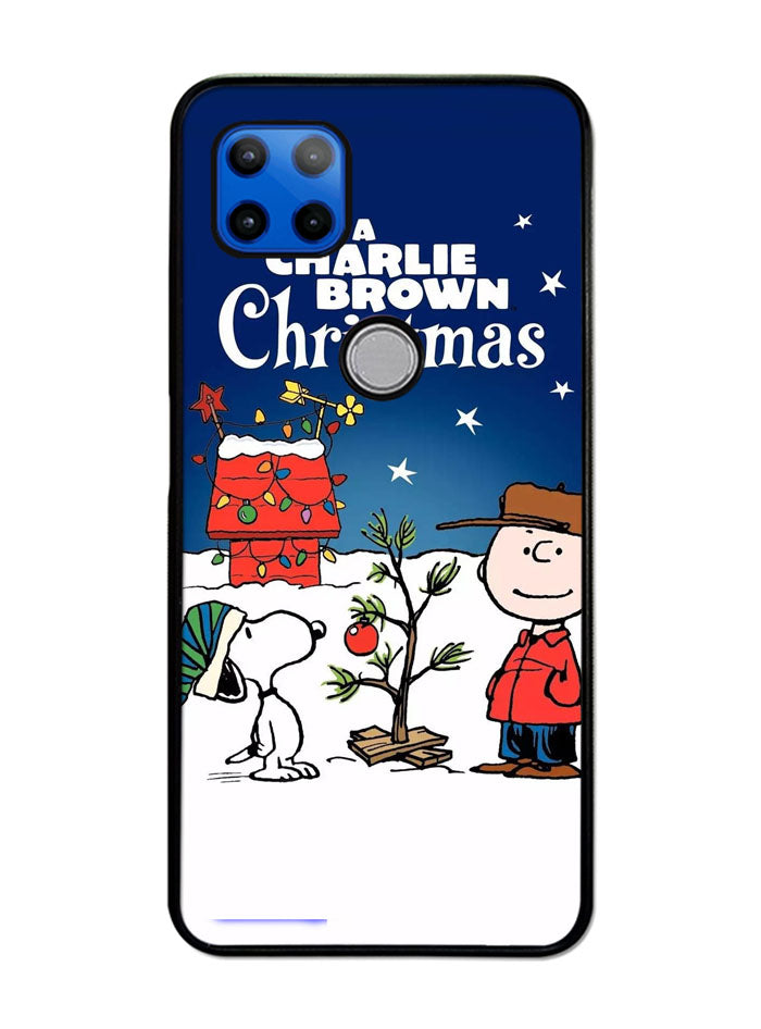 A Charlie Brown Peanuts Christmas Cartoon Motorola Moto G 5G Case , Moto One 5G Ace Case