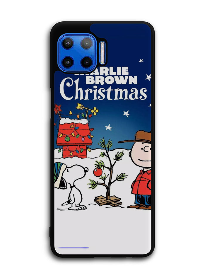 A Charlie Brown Peanuts Christmas Cartoon Motorola Moto One 5G Case , Moto One 5G UW Case , Moto G 5G Plus Case