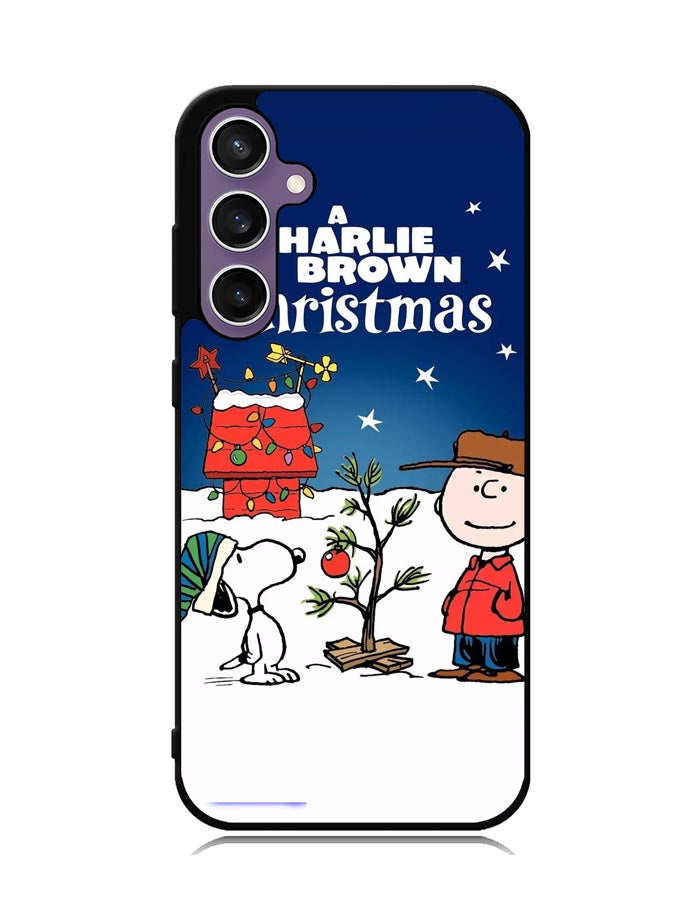 A Charlie Brown Peanuts Christmas Cartoon Samsung Galaxy S23 FE 5G Case