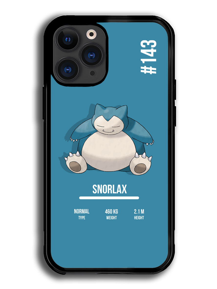Pokemon Snorlax 2nd iPhone 12 Pro Case