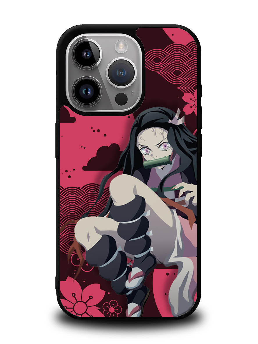 Nezuko Kimetsu no Yaiba iPhone 15 Pro Case