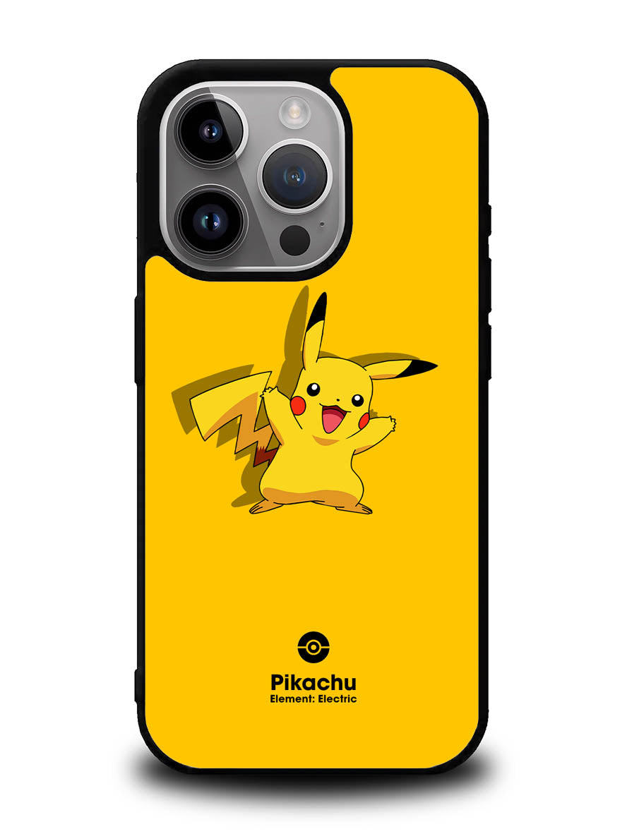 Pokemon Pikachu Anime iPhone 15 Pro Case