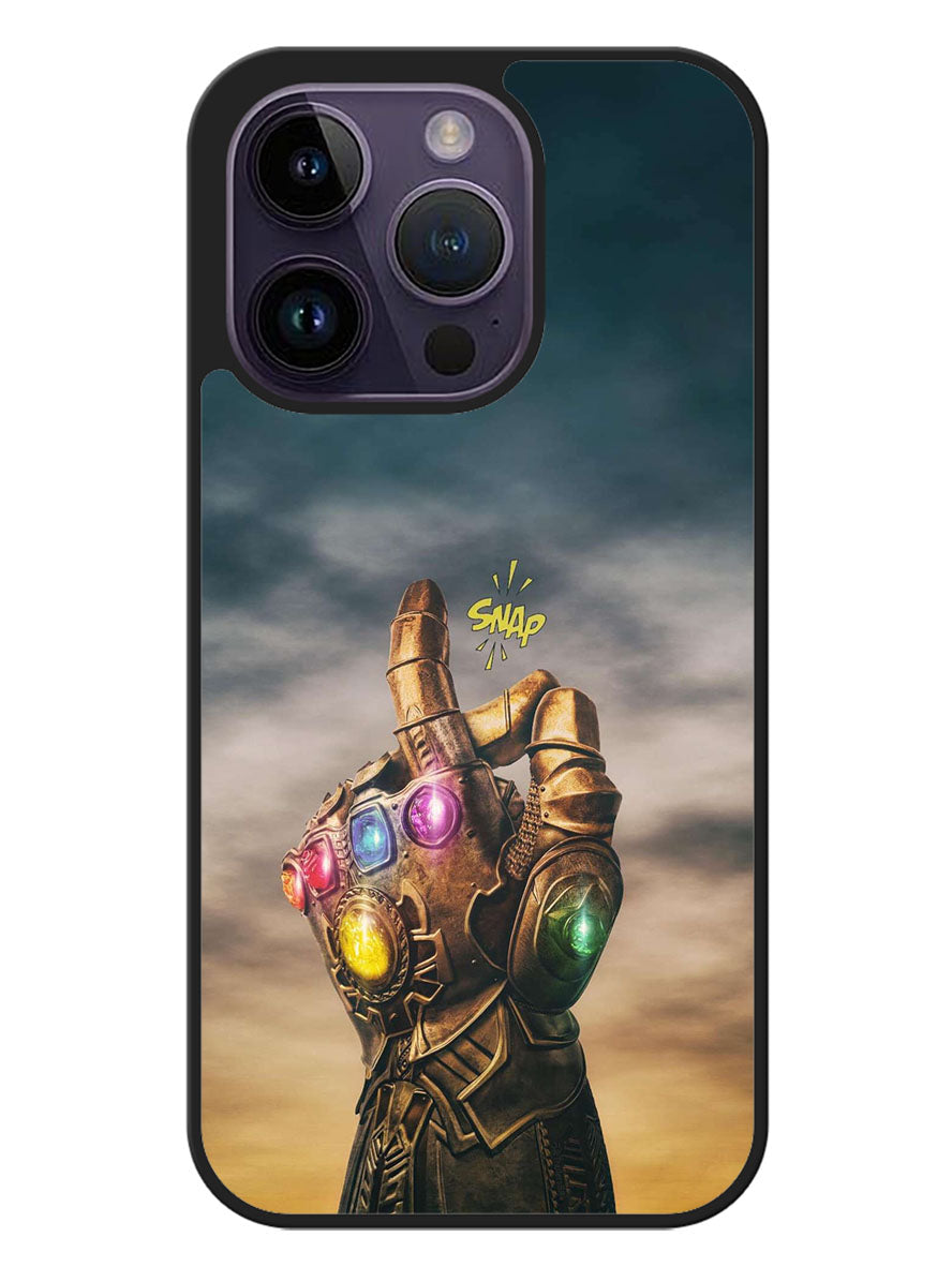 Thanos Hand Snap iPhone 14 Pro Max Case BLN0417