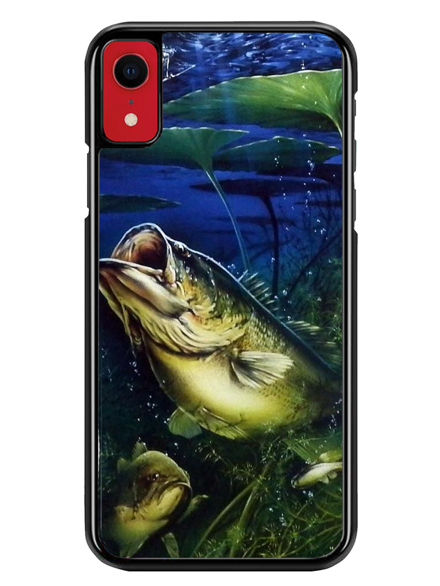 Bass Fishing Largemouth Fish iPhone XR Case