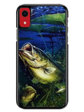 Bass Fishing Largemouth Fish iPhone XR Case