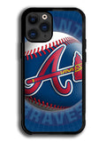 atlanta braves new logo iPhone 12 Pro Case