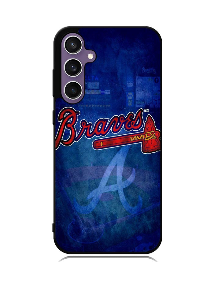 Atlanta braves wallpaper Samsung Galaxy S23 FE 5G Case