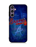 Atlanta braves wallpaper Samsung Galaxy S23 FE 5G Case