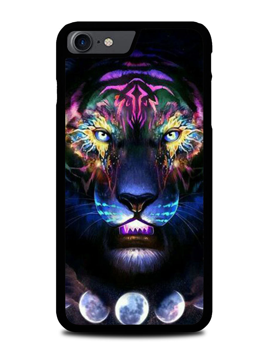 Tiger Neon iPhone SE 3rd Generation 2022 Case BLN7008