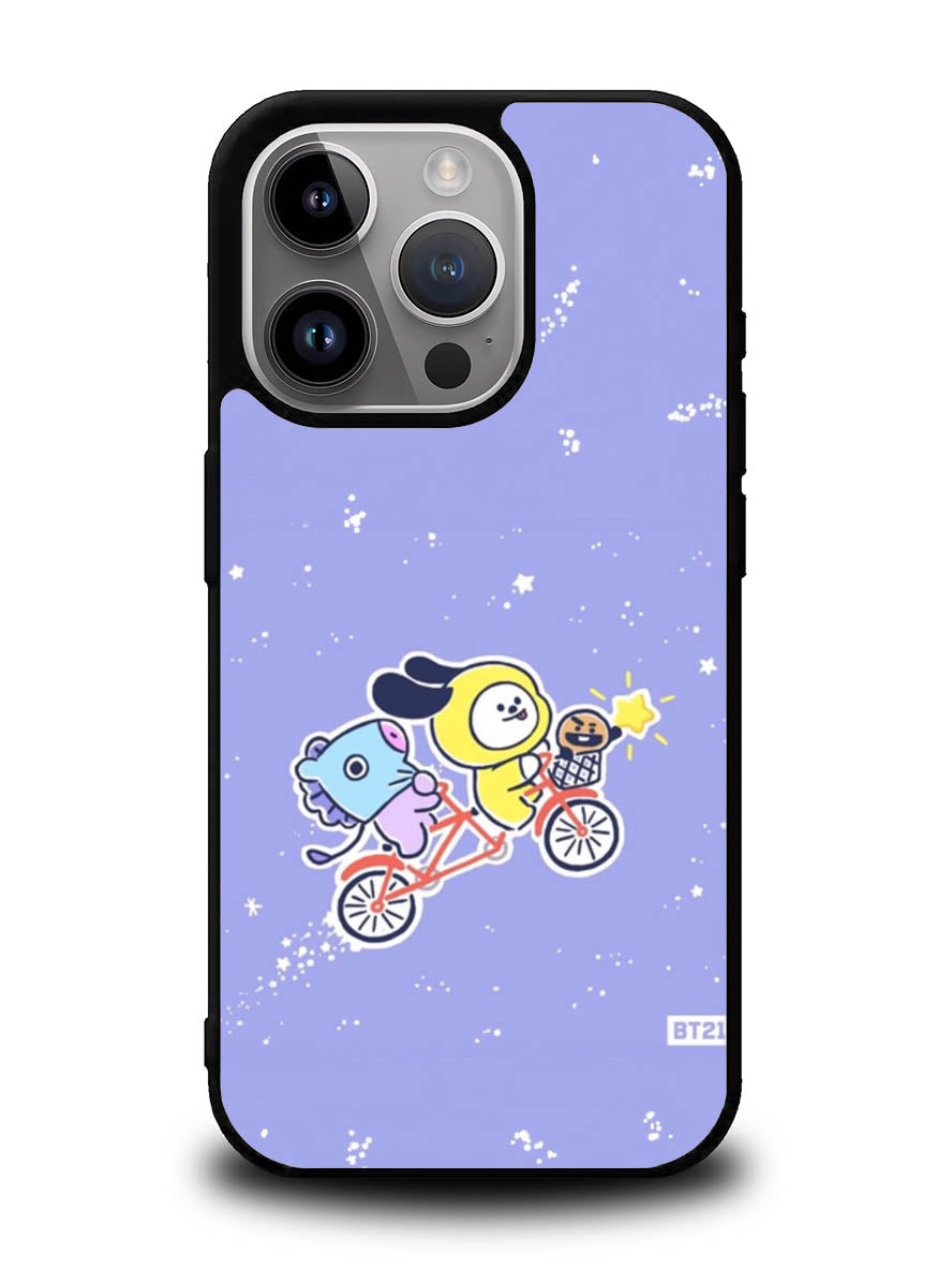 BT21 BTS chimmy mang shooky Jimin iPhone 15 Pro Case
