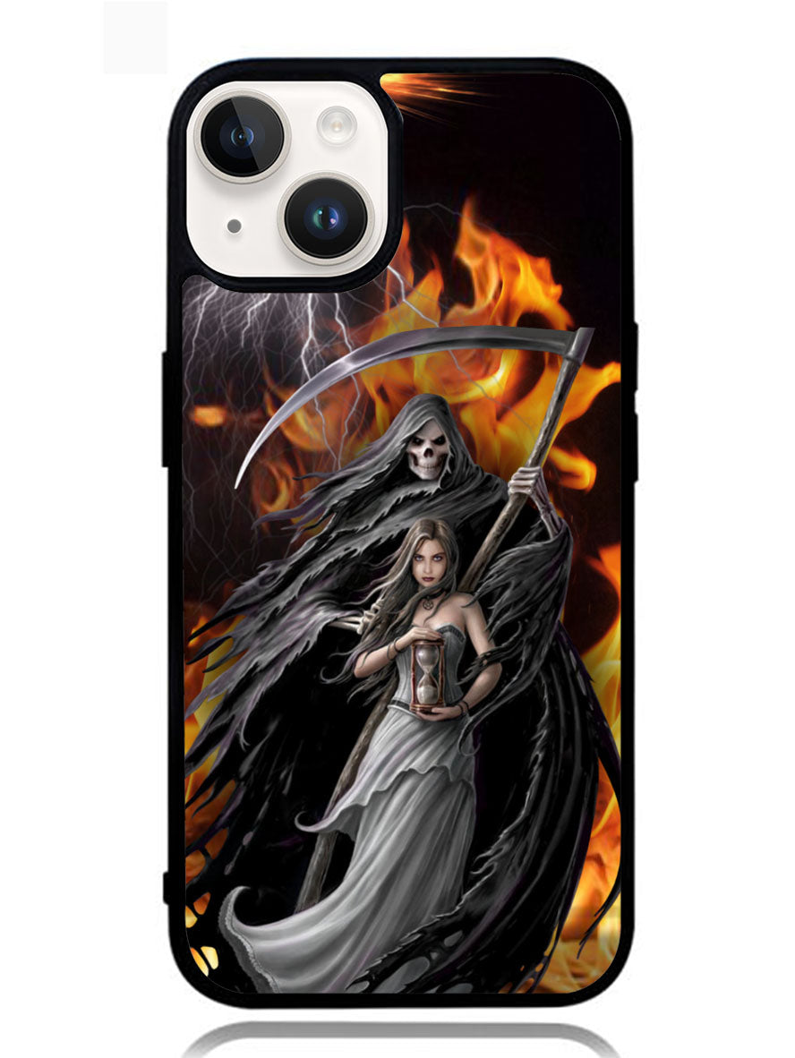 The Devil And The Angels Thunder iPhone 14 Plus Case BLN7052