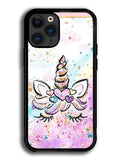 Cute Unicorn Sparkling iPhone 12 Pro Case