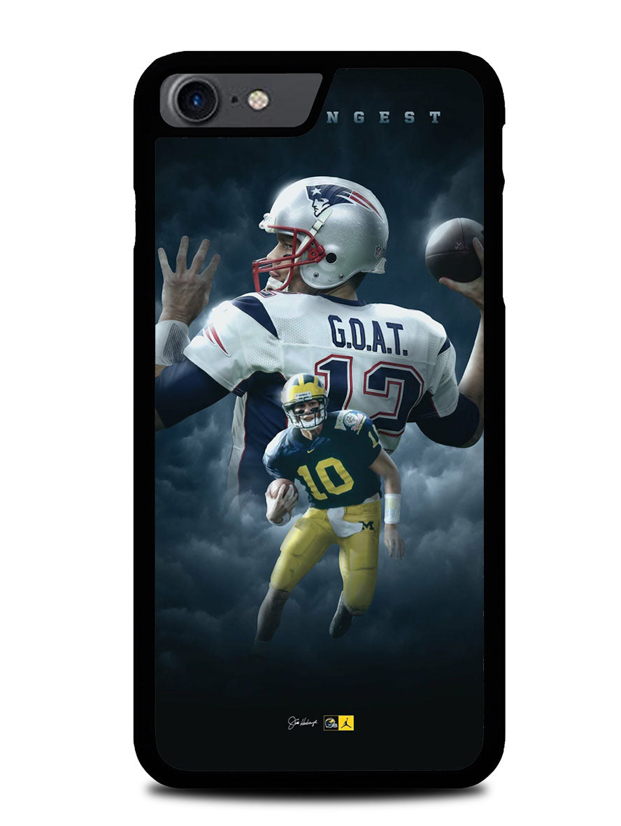 Tom brady the goat Michigan This Is Michigan iPhone SE 2nd Generation 2020 Case BLN0225