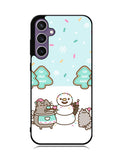 Pusheen The Cat Snow Winter Samsung Galaxy S23 FE 5G Case