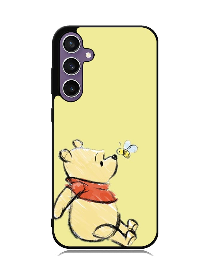 Winnie The Pooh And Bee Samsung Galaxy S23 FE 5G Case