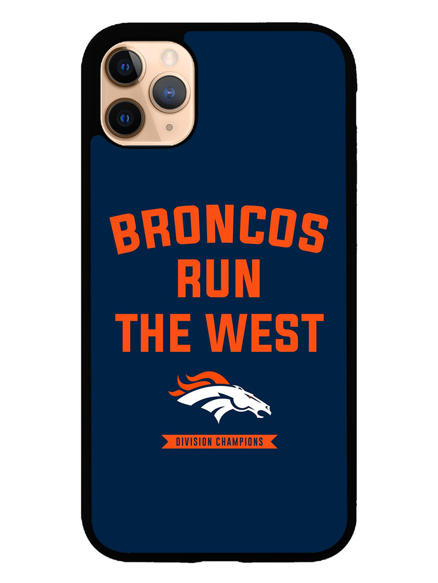 Denver Broncos Run The West iPhone 11 Pro Case