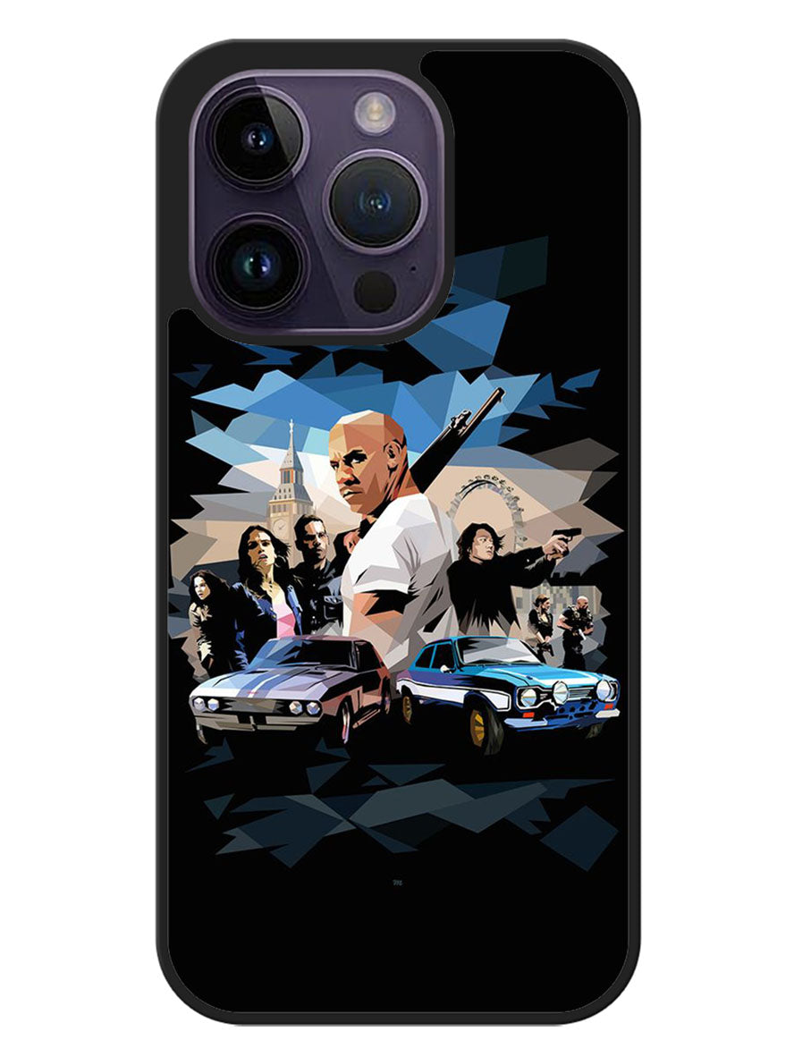 The Fast And Furious 9 Art Painting iPhone 14 Pro Max Case BLN7053