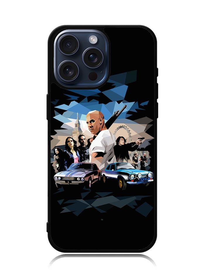 The Fast And Furious 9 Art Painting iPhone 15 Pro Case BLN7817