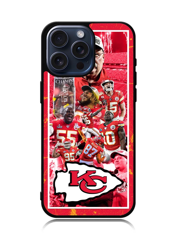 the super bowl CHAMPION Kansas City iPhone 15 Pro Case BLN8820