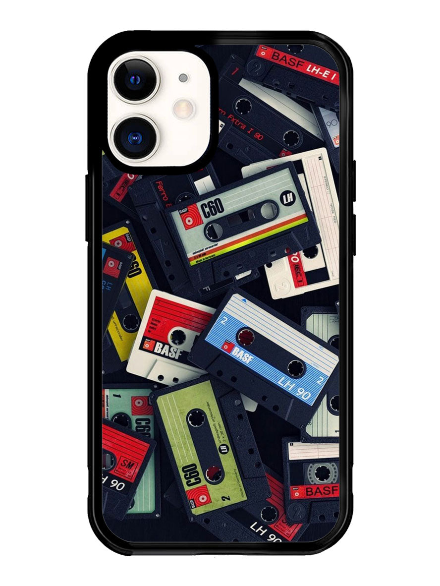 Cassete Retro Tape iPhone 12 Mini Case
