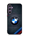 Bmw Logo Leather Samsung Galaxy S23 FE 5G Case