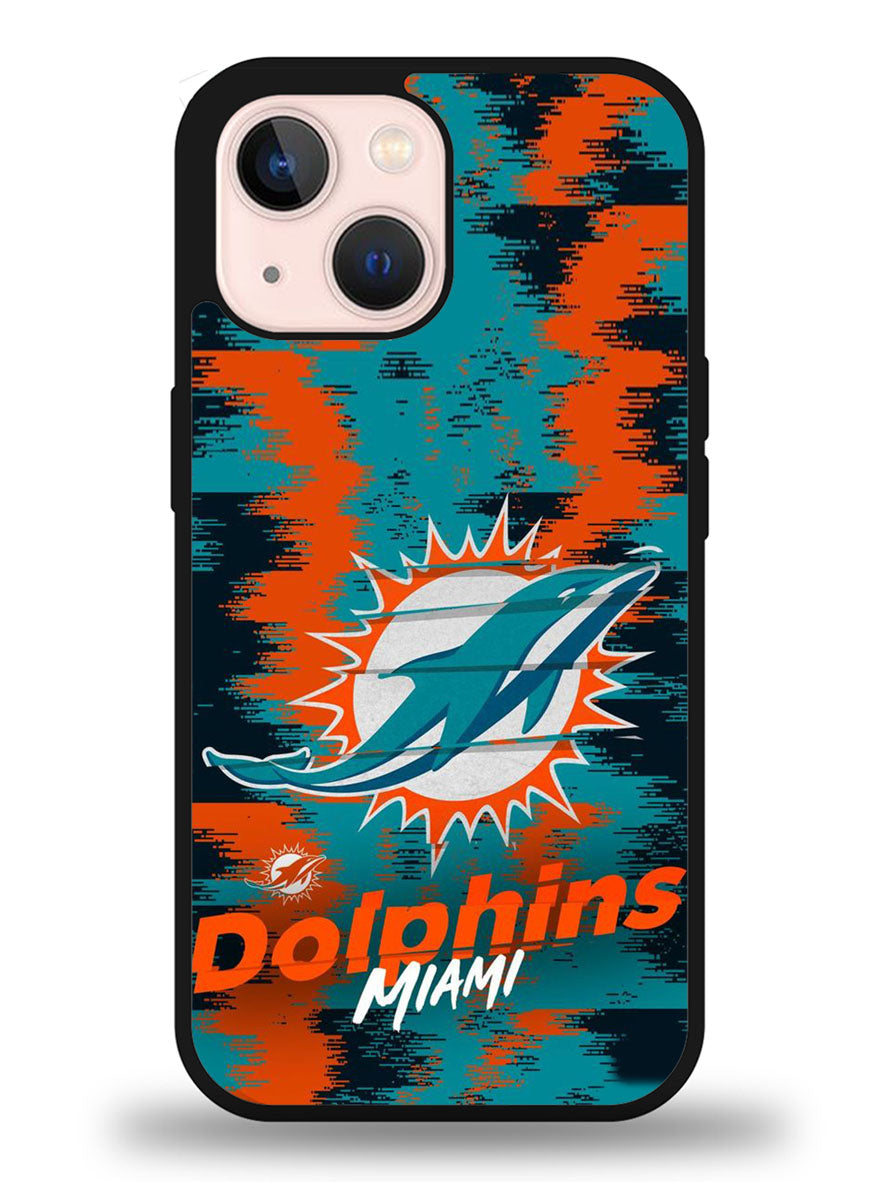 Miami Dolphins NFL Team Logo iPhone 13 Case